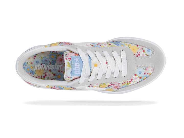 Women's Retro Lifestyle Sneaker, PB5 Cosmic |  Floral