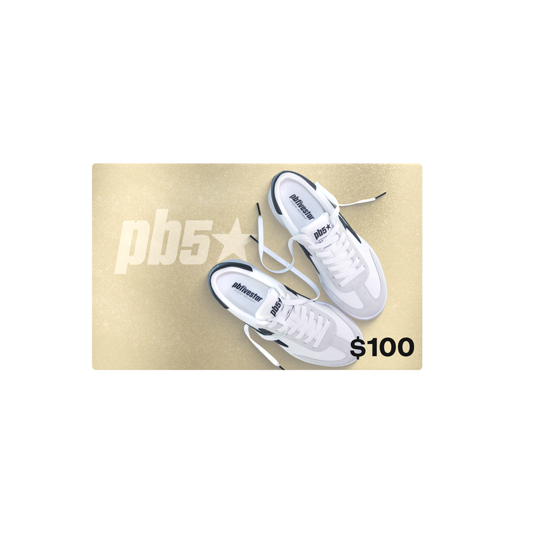 image of a pb5star gift card