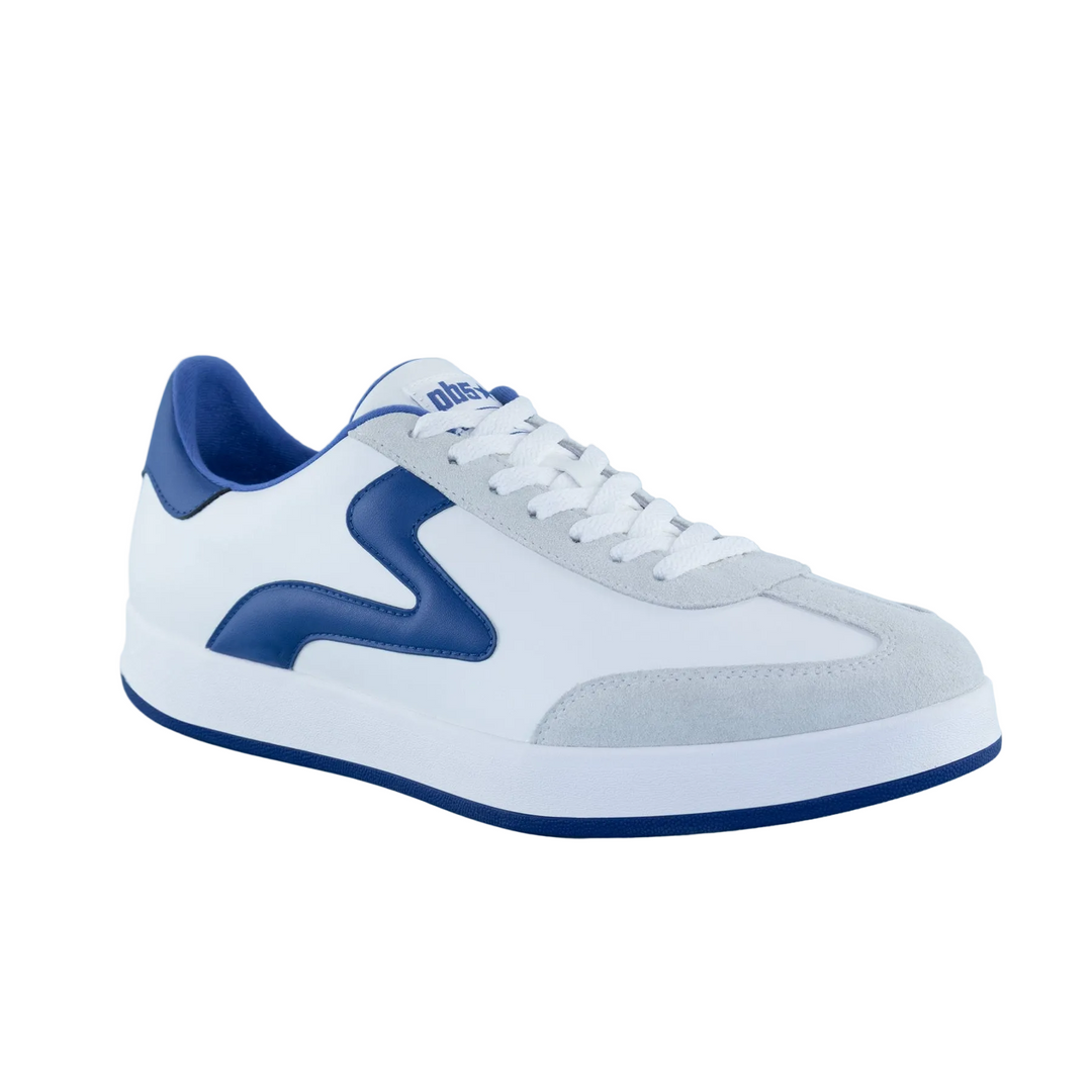 Men's Retro Lifestyle Sneaker, PB5 Cosmic |  White-Blue