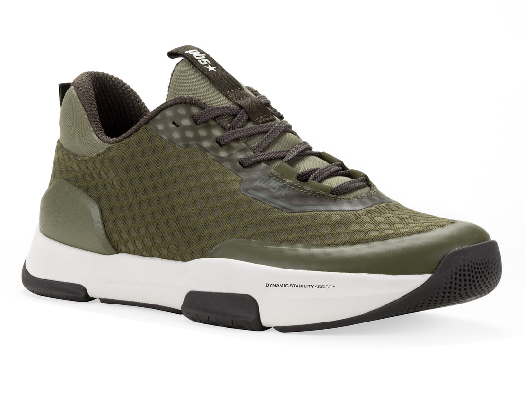 Men's Pickleball Court Shoes, PB5 Axis |  Olive Multi