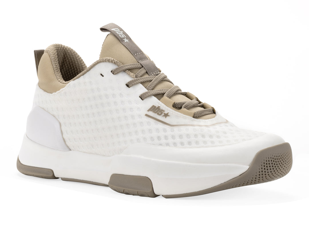 Men's Pickleball Court Shoes, PB5 Axis |  Soft White Multi
