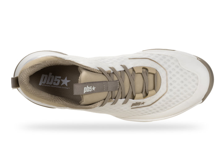 Men's Pickleball Court Shoes, PB5 Axis |  Soft White Multi