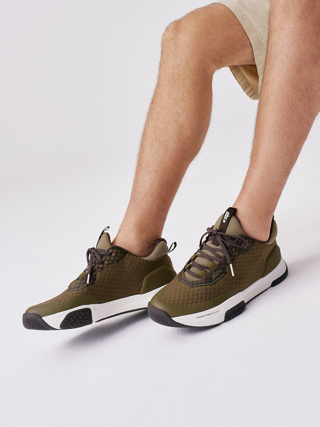 Men's Pickleball Court Shoes, PB5 Axis |  Olive Multi