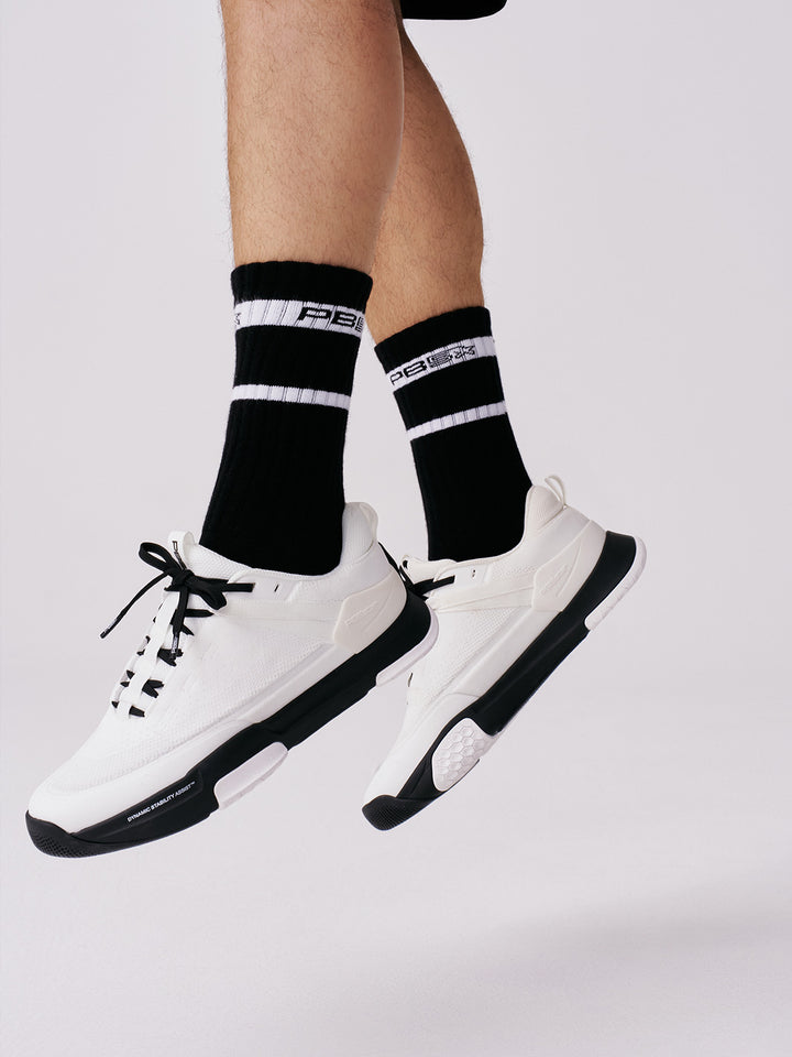 Men's Pickleball Court Shoes, PB5 Court2 |  White-Black