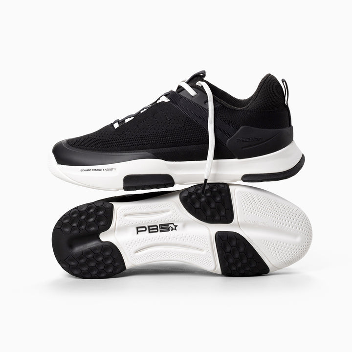 Men's Pickleball Court Shoes, PB5 Court2 |  Black-White