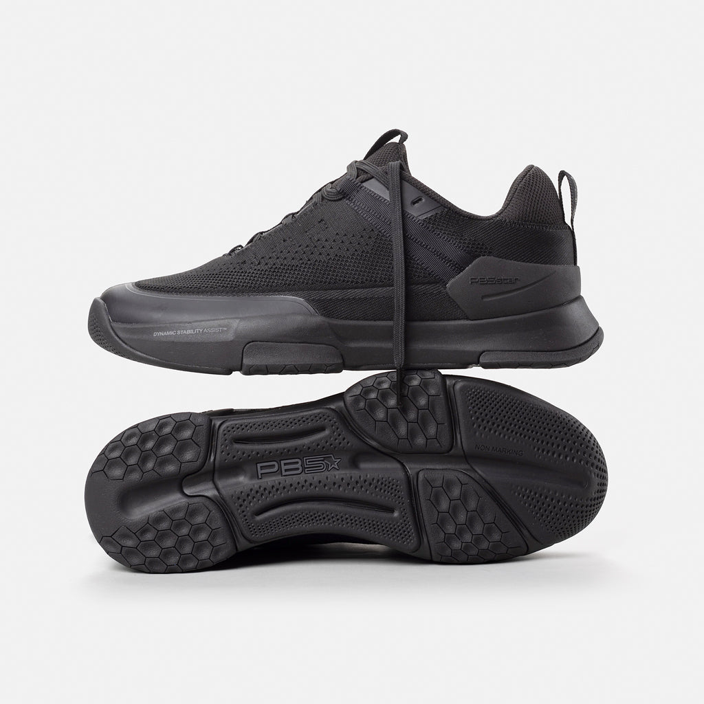 Men's Pickleball Court Shoes, PB5 Court2 |  Black-Black