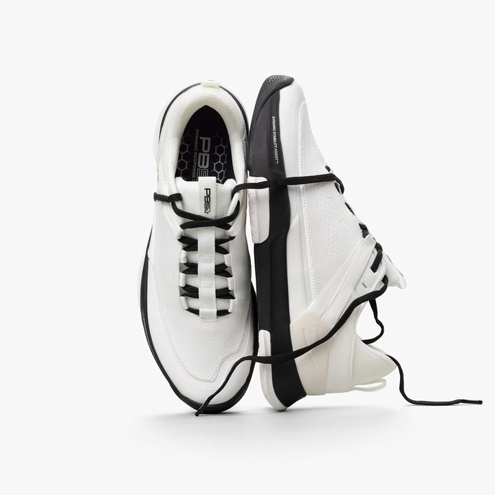 Men's Pickleball Court Shoes, PB5 Court2 |  White-Black