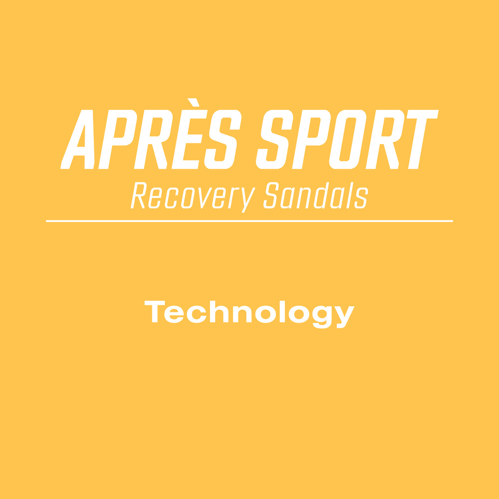 PB5 Apres Sport Recovery Sandals - Technology