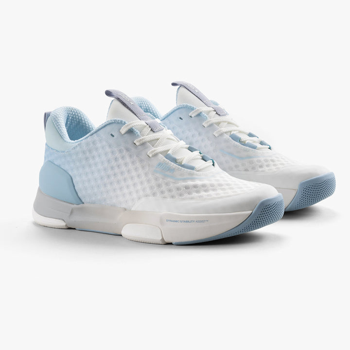 Women's Pickleball Court Shoes, PB5 Axis |  Lt. Blue Multi