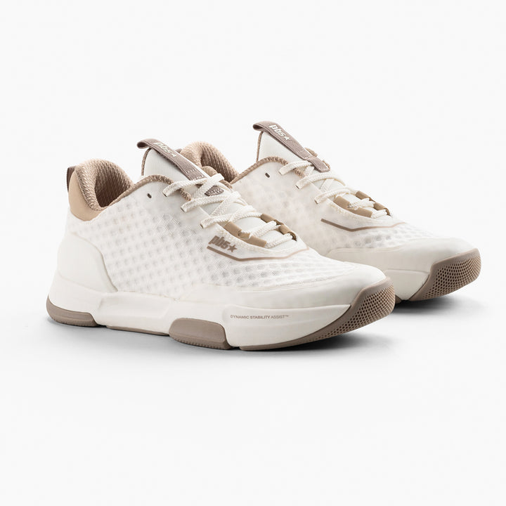 Women's Pickleball Court Shoes, PB5 Axis |  Soft White Multi