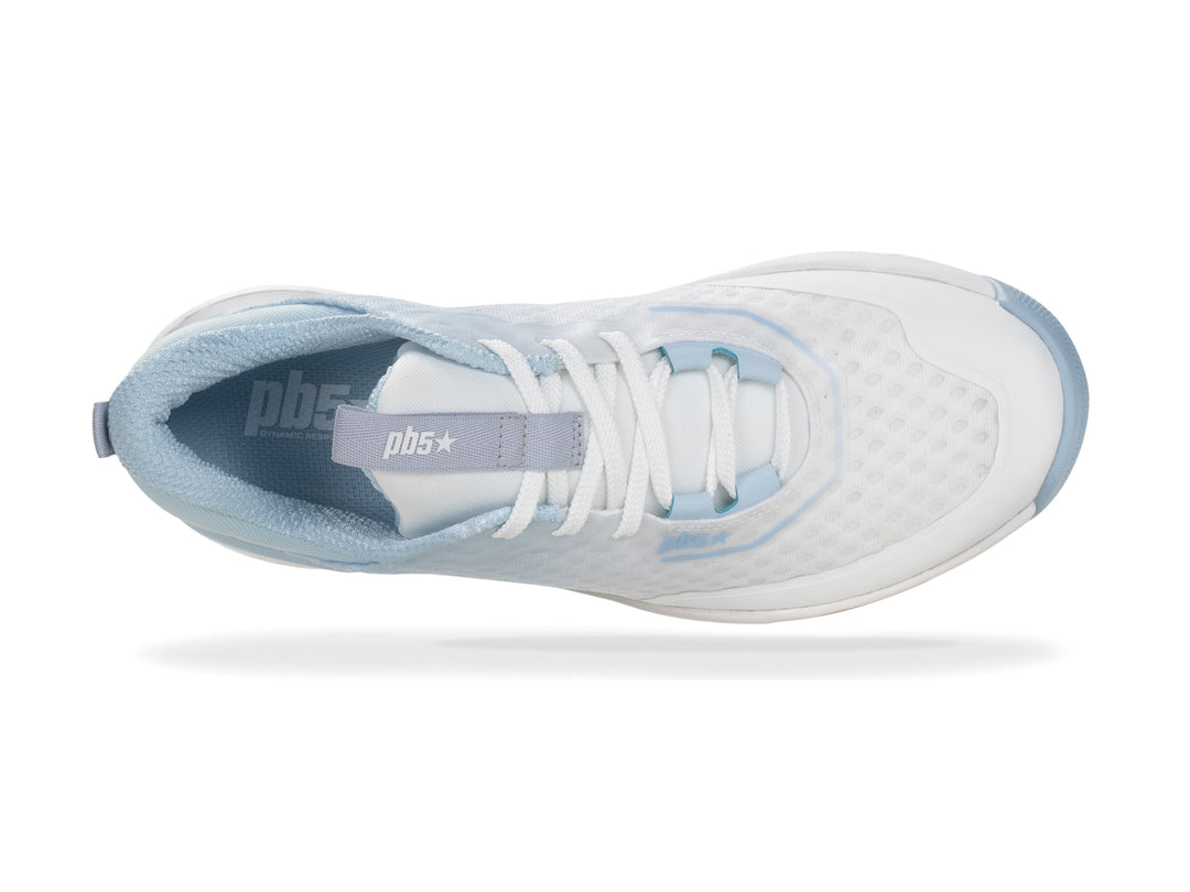 Women's Pickleball Court Shoes, PB5 Axis |  Lt. Blue Multi