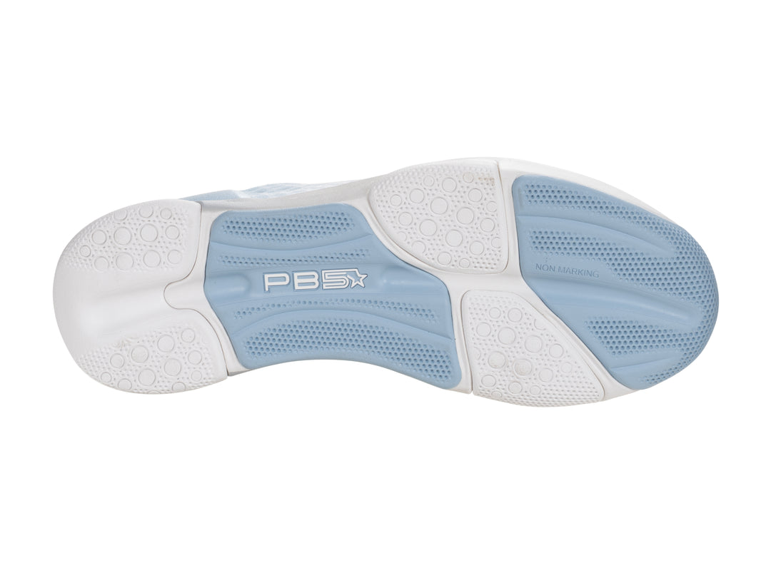 Women's Pickleball Court Shoes, PB5 Axis |  Lt. Blue Multi