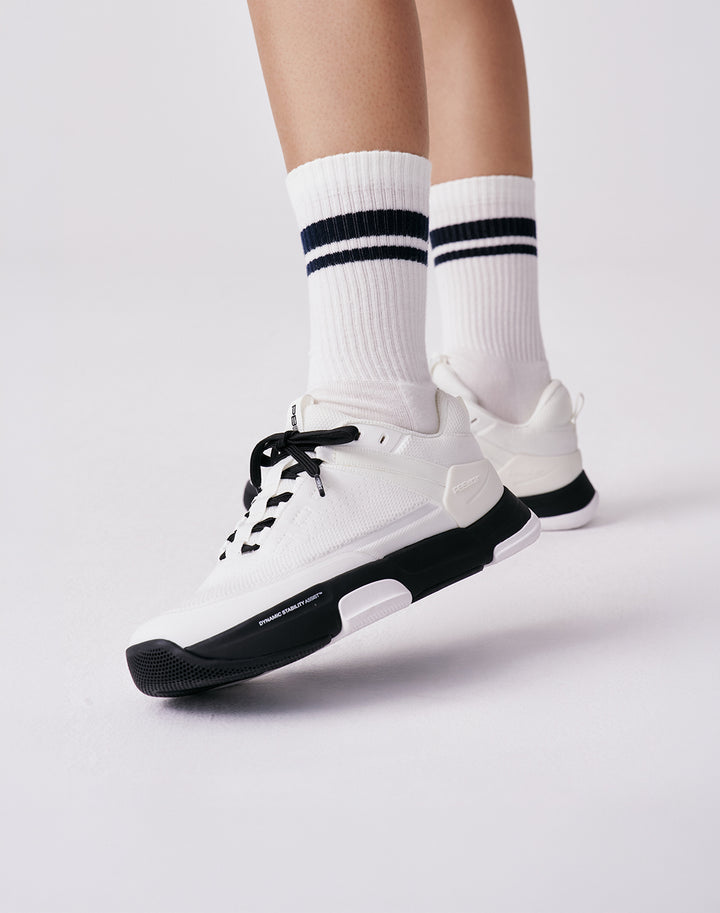 Women's Pickleball Court Shoes, PB5 Court2 |  White-Black