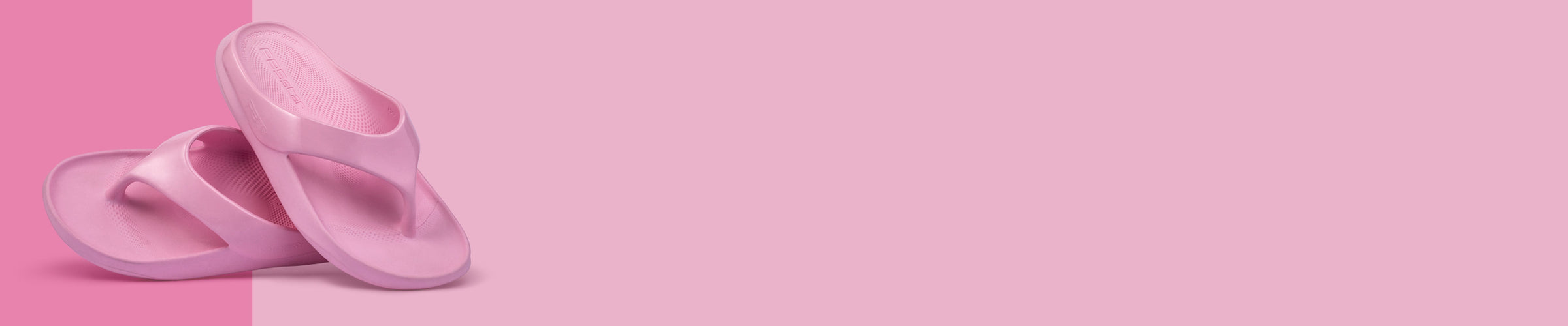 Pink flip flop banner