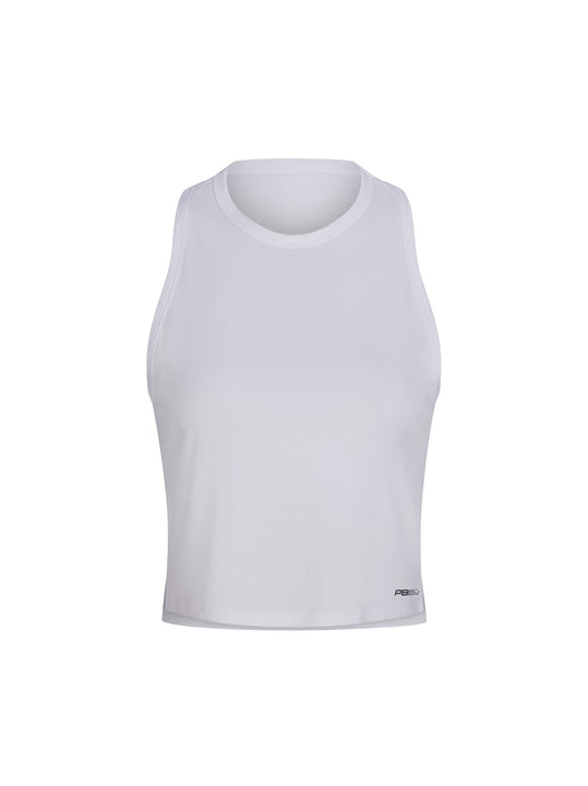Cropped Racer Back Tank