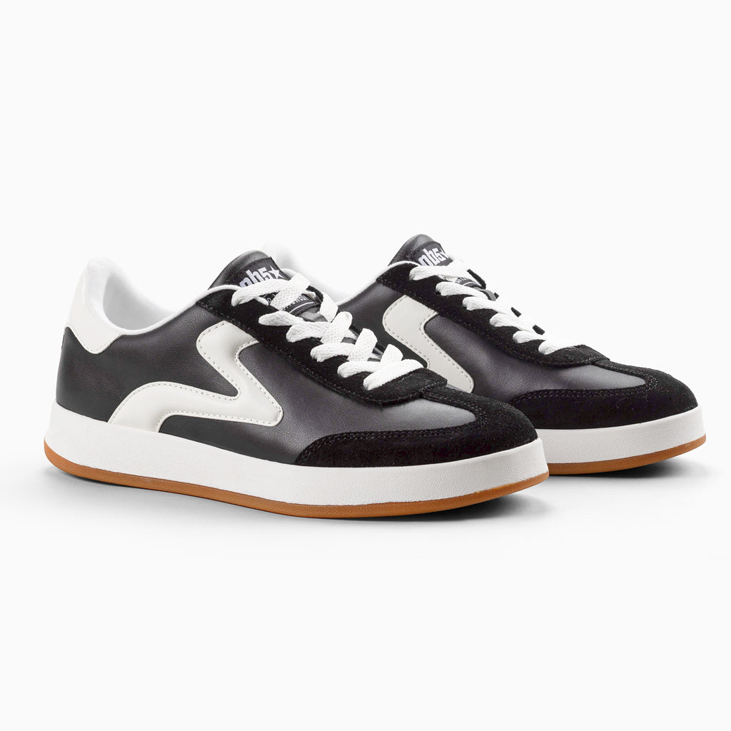 Women's Retro Lifestyle Sneaker, PB5 Cosmic |  Black-White
