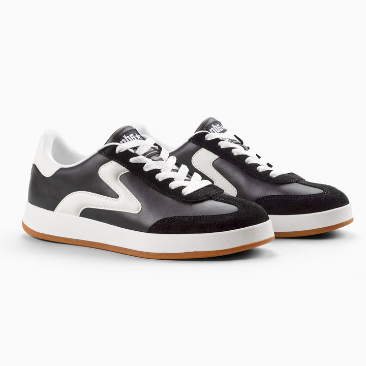 Women's Retro Lifestyle Sneaker, PB5 Cosmic |  Black-White