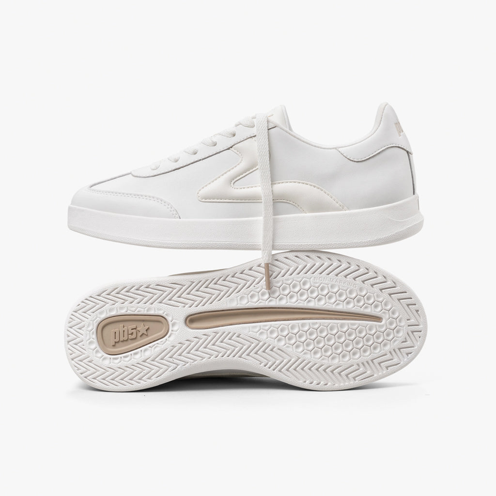 Women's Retro Lifestyle Sneaker, PB5 Cosmic |  White
