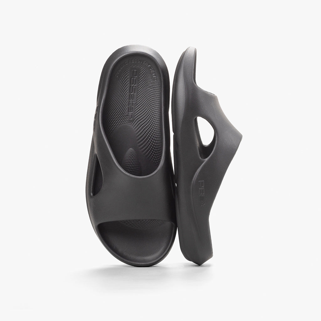 Women's Recovery Slide, PB5 Après Sport |  Black