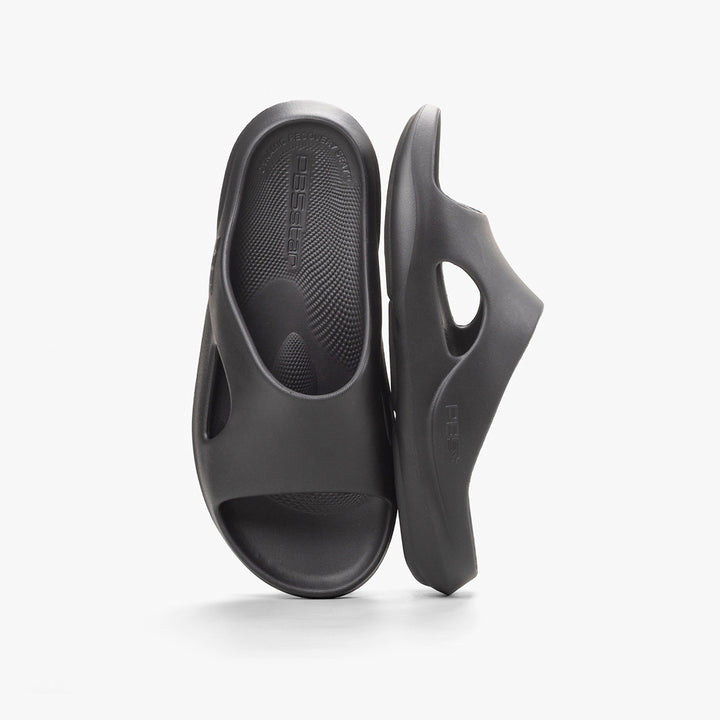 Women's Recovery Slide, PB5 Après Sport |  Black