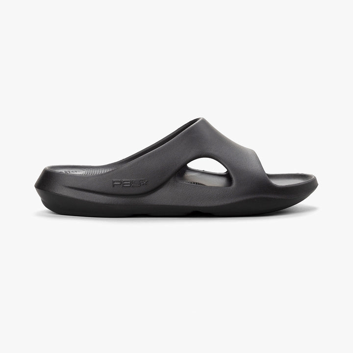 Women's Recovery Slide, PB5 Après Sport |  Black
