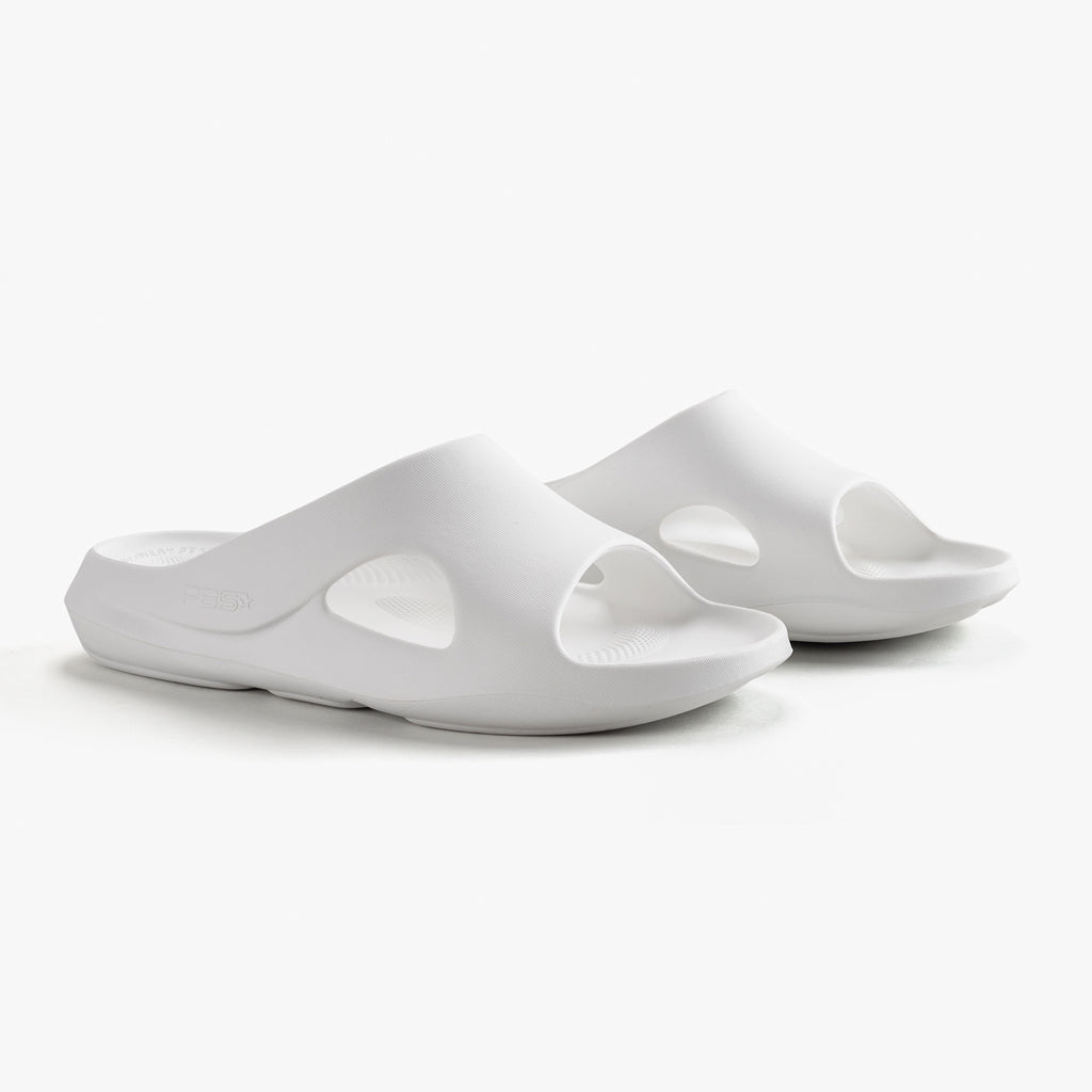 Women's Recovery Slide, PB5 Après Sport |  White