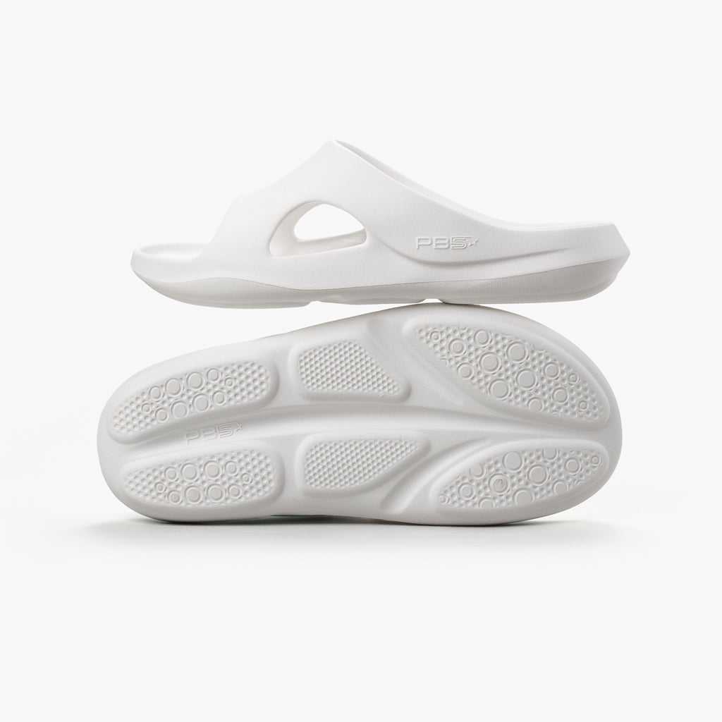 Women's Recovery Slide, PB5 Après Sport |  White