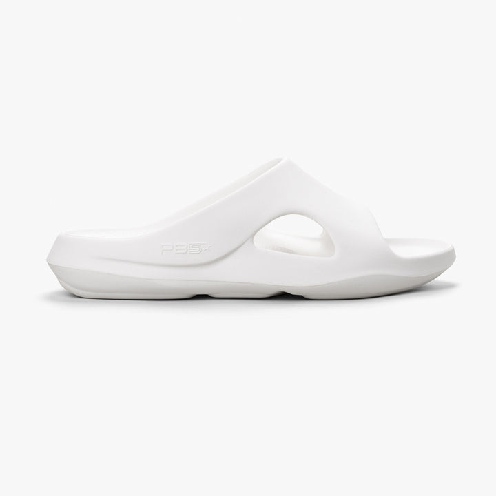 Women's Recovery Slide, PB5 Après Sport |  White