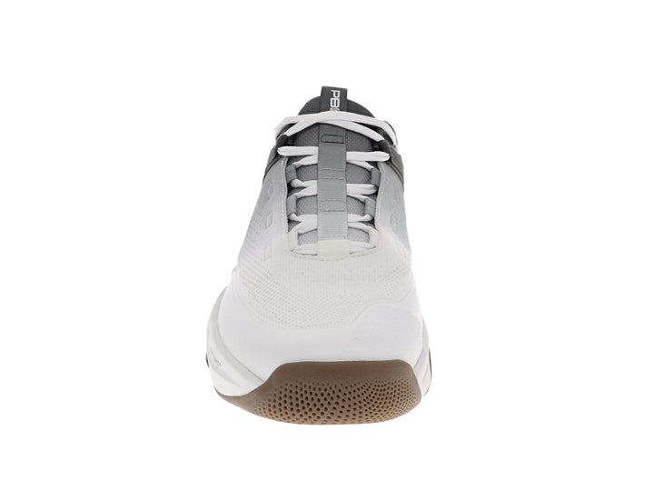 Front view of men’s PB5star Court 2 basil multi pickleball shoes with mesh upper and toe guard - PB5star.com