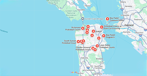 San Franciso Bay map