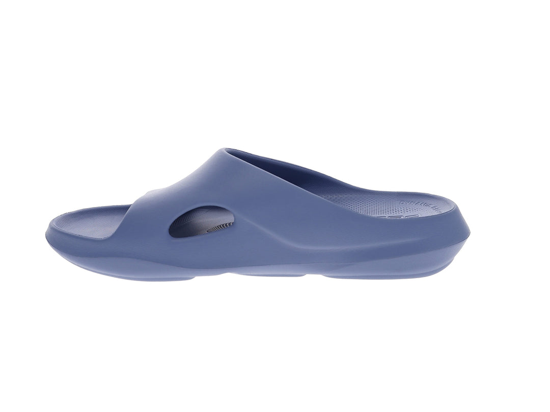 Side inside view of women’s Apres Sport dusk slide sandal featuring open arch design - PB5star.com