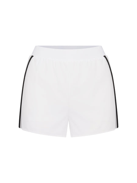 ショートパンツ DARKPARK Women Shorts  Burmudas 412320 WTR36PFAC77 WHITE Zorah Distressed High-Rise Denim Shorts | GUESS Factory
